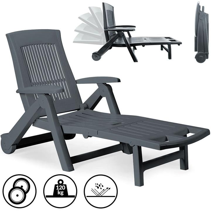 Produktbild Casaria Sonnenliege (195 cm)