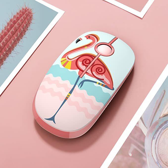 Image du produit Tellur Souris sans fil Kids Flamingo (Sans fil)