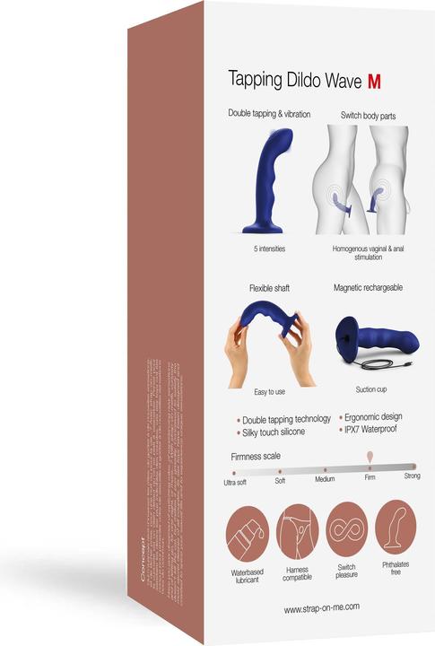 Produktbild Strap-on-me Tapping Dildo Wave