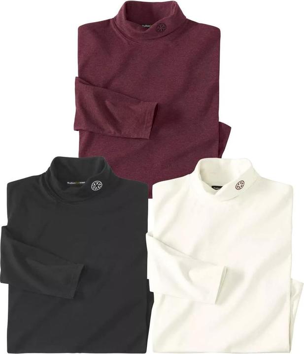 Produktbild Atlas For Men Oberteil Rollkragen (3erPack) (4XL)