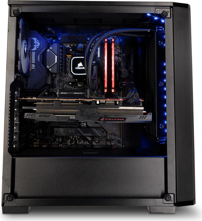 Image du produit Mifcom Tempest RX5700XT (AMD Ryzen 7 3700X, 16 Go, 1000 Go, Radeon RX 5700 XT)