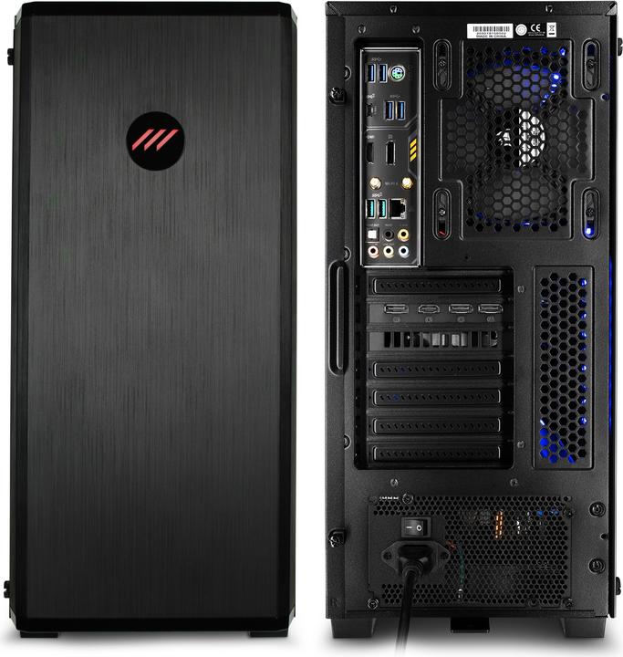 Image du produit Mifcom Tempest RX5700XT (AMD Ryzen 7 3700X, 16 Go, 1000 Go, Radeon RX 5700 XT)
