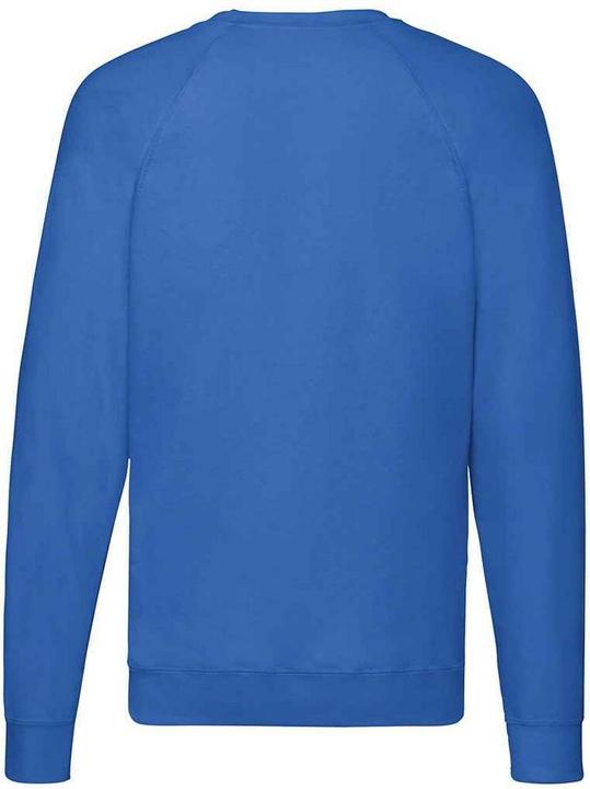 Actual product image Fruit of the Loom Unisex Adult Lightweight Raglan Sweatshirt (M)