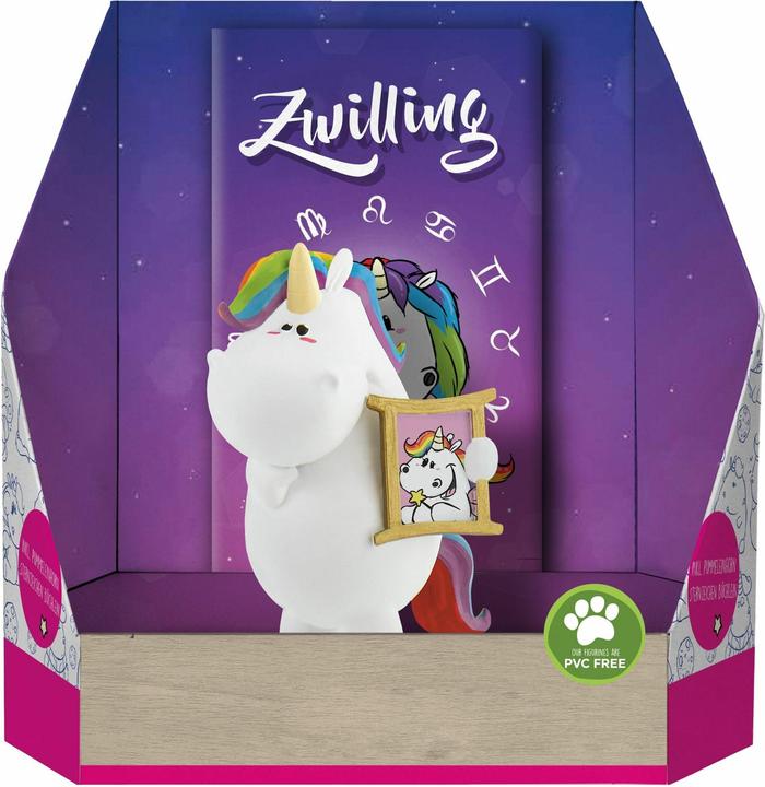 Immagine prodotto Figura da collezione Pummeleinhorn - Segno zodiacale Gemelli