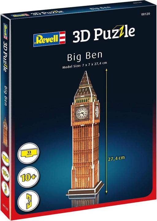 Produktbild Revell 3D-Puzzle Big Ben (13 Teile)