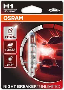 Image du produit Osram Night Braker Unlimited (H1)
