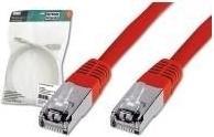 Produktbild Digitus CAT 5e SF-UTP Patchkabel Cu PVC AWG 26/7 Länge 10 m Farbe Rot (SF/UTP, CAT5e, 10 m)