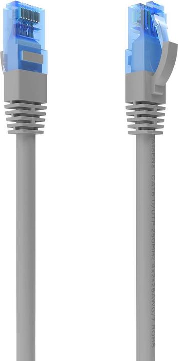 Immagine prodotto Aisens CAVO ROSSO LATIGUILLO RJ45 CAT.6 UTP AWG26 CCA GRIS 10M (U/UTP, CAT6, 10 m)