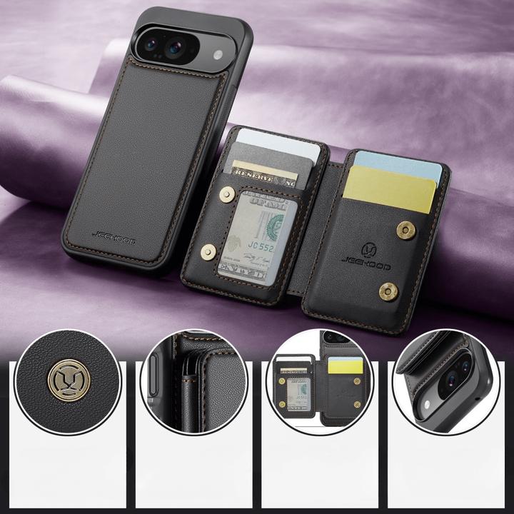 Image du produit Cover-Discount Google Pixel 9 / 9 Pro - Étui arrière 2 en 1 avec étui pour carte de crédit (Google Pixel 9, Google Pixel 9 Pro Fold)
