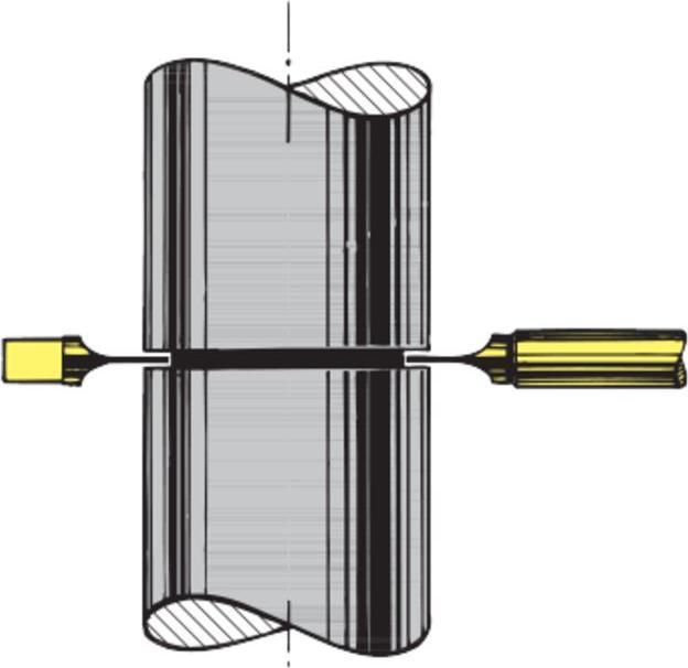 Actual product image Mitutoyo Groove micrometer, measuring range: 50-75 mm (mm)