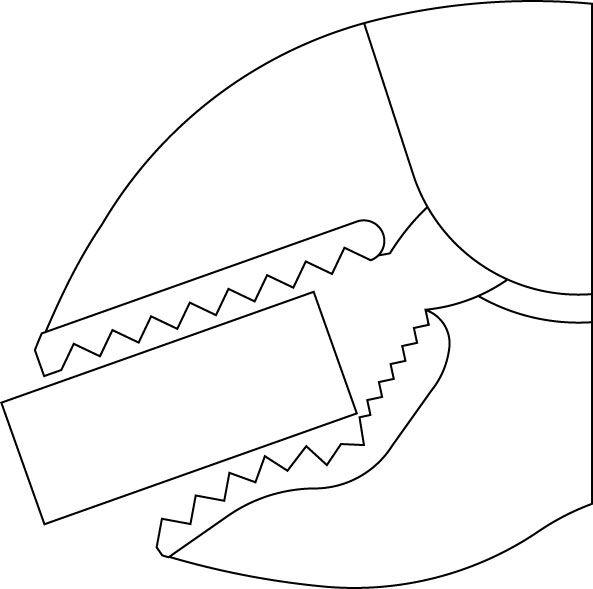 Produktbild Gedore Grip wrench 12 (300 mm)