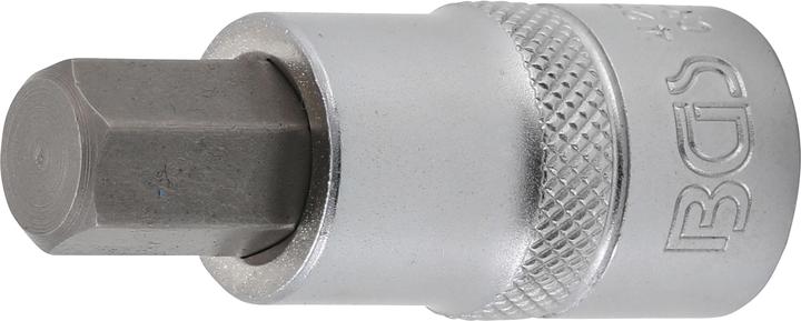 Immagine prodotto BGS Inserto bit | Attacco quadro 12,5 mm (1/2") | Attacco esagonale 12 mm (12,5 mm)