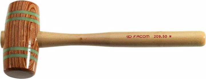 Produktbild Facom Holzhammer mit Hainbuchenholz-Stiel. 320g (320 g)