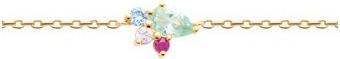 Image du produit Lara BRACELET Plaqué or - 16+2 - ZICONIA MULTICOLORS (Plaqué or)