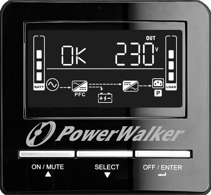 Actual product image Powerwalker VI 1500 CW (1500 VA, 1050 W, Line-interactive UPS)