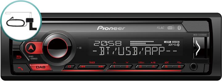 Pioneer MVH-S420DAB-ANT (Apple Carplay, Voiture Android)