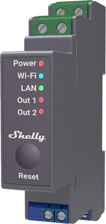 Actual product image Shelly Pro 2 (Switch actuator)