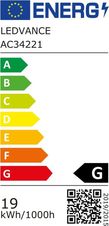 Energie-Label Osram Dulux (G24q-2, 18 W, 1200 lm, 1 x, G)