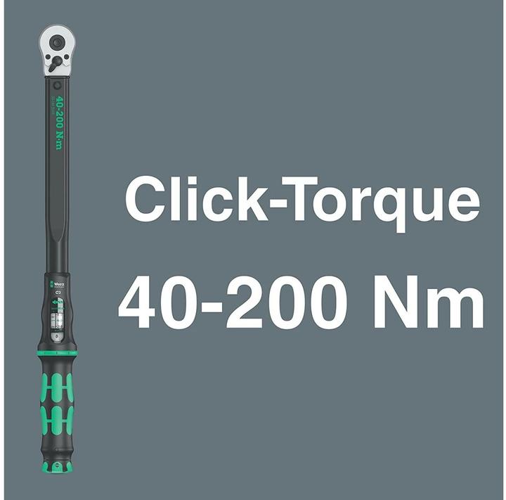 Produktbild Wera Click-Torque C 3 Set 2 (1/2", 40 Nm, 200 Nm)