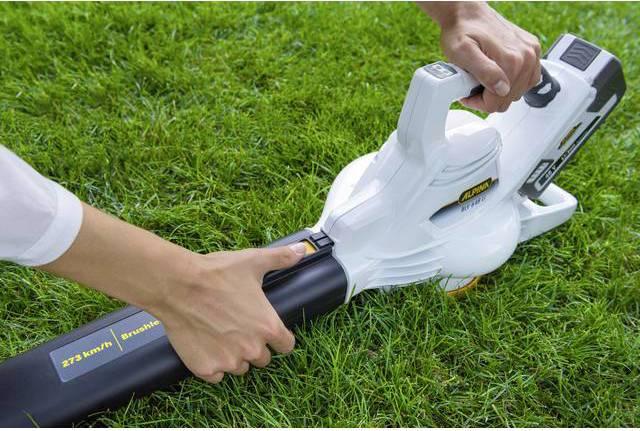 Actual product image Alpina Garden BLV 648 Li (Rechargeable battery operated)