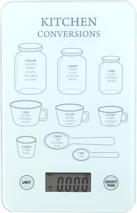Actual product image Tefal Küchenwaage Glas