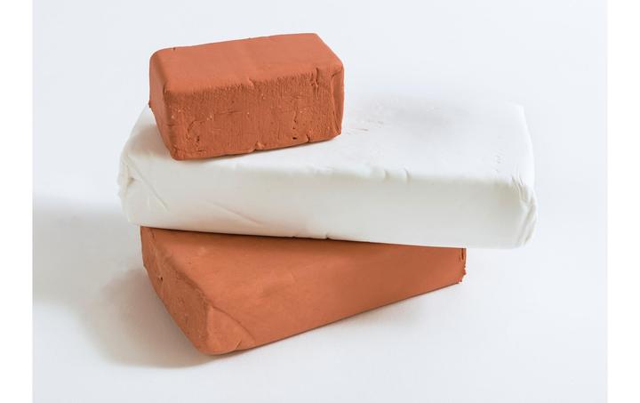 Actual product image EberhardFaber Modelling clay EFA PLAST Classic 500 g, White