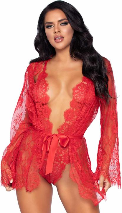 Image du produit Leg Avenue Set Body & Kimono (L)