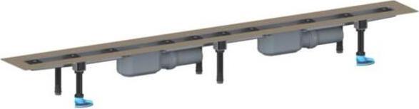 Produktbild Dallmer Duschrinne CeraLine PLAN F 1400mm, 524515, DN 50 Bauhöhe 90mm (1645 mm)