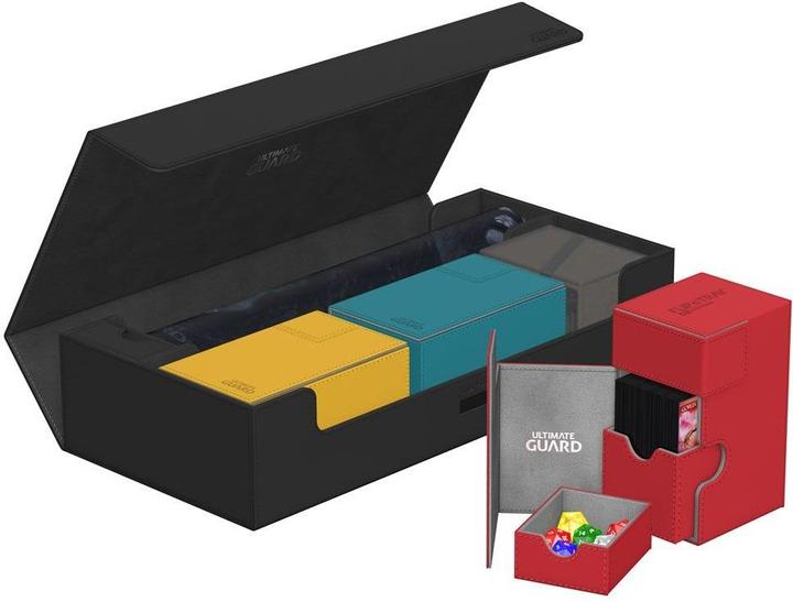 Actual product image Ultimate Guard Card Box XenoSkin Superhive 550+ Black