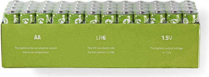 Produktbild Nedis Alkaline Batterie AA | 1.5 V DC | 48er-Pack (48 Stk., AA)