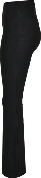 Actual product image Urban Classics Ladies High Waist Rib Boot Cut Leggings (4XL)