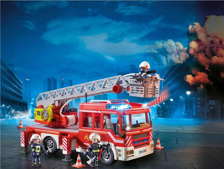 Immagine prodotto Playmobil Veicolo di comando dei vigili del fuoco (9463, Playmobil Città d'azione)