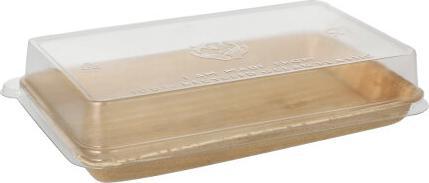 Starpak Sushi-Schalen lit rPET Deckel "Kombipack" (10 x)