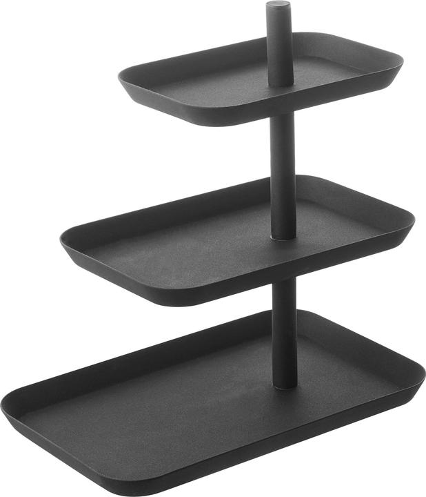 Yamazaki 3-stöckige Etagere mit drehbaren Ablagen TOWER