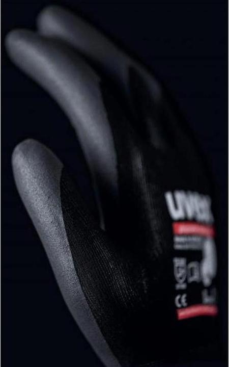 Actual product image Uvex Safety Mechanic glove Phynomic AirLite A ESD, Black (12)