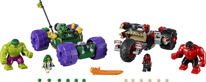 Image du produit LEGO Marvel Super Heroes Hulk contre Red Hulk (76078, LEGO Marvel)