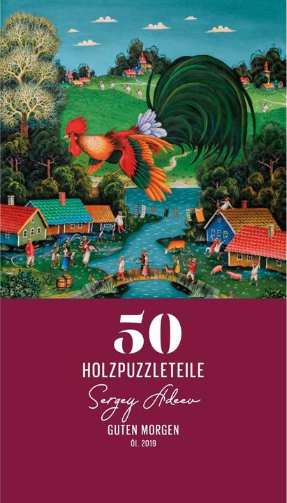Image du produit DaVici Puzzle - Bonjour (50 pièces)