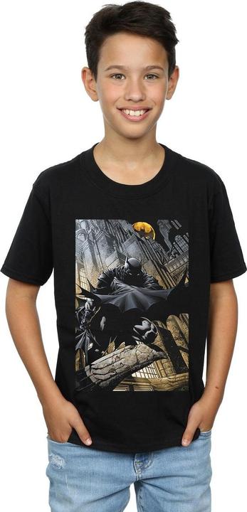 Image du produit - T-shirt BATMAN NIGHT GOTHAM CITY - Garçon (140, 146)