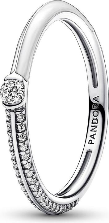 Immagine prodotto Pandora ME Anello doppio Pavé e Bianco (60, 925 Argento)