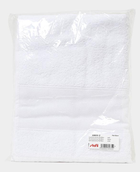 Produktbild Stafil Gästehandtuch mit Stickband, Handtuch zum Besticken, Bemalen, Bedrucken und Bestempeln (75 x 100 cm)