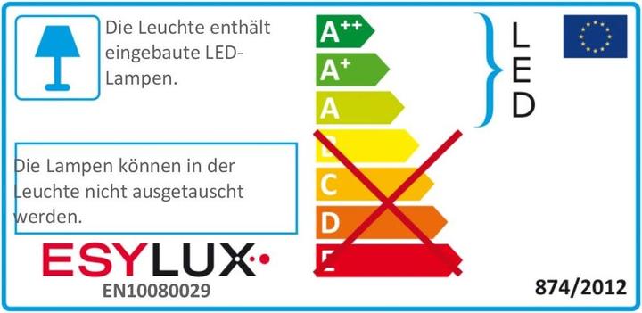 Image du produit Esylux Luminaire de secours à LED ELH O LED SC FM blanc