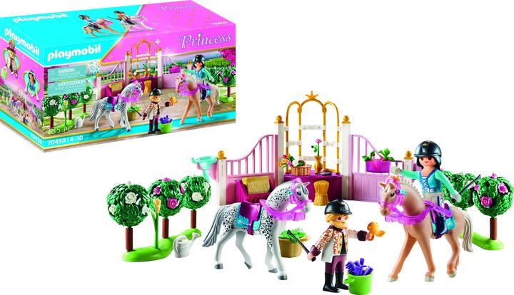 Produktbild Playmobil Reitunterricht im Pferdestall (70450, Playmobil Princess)