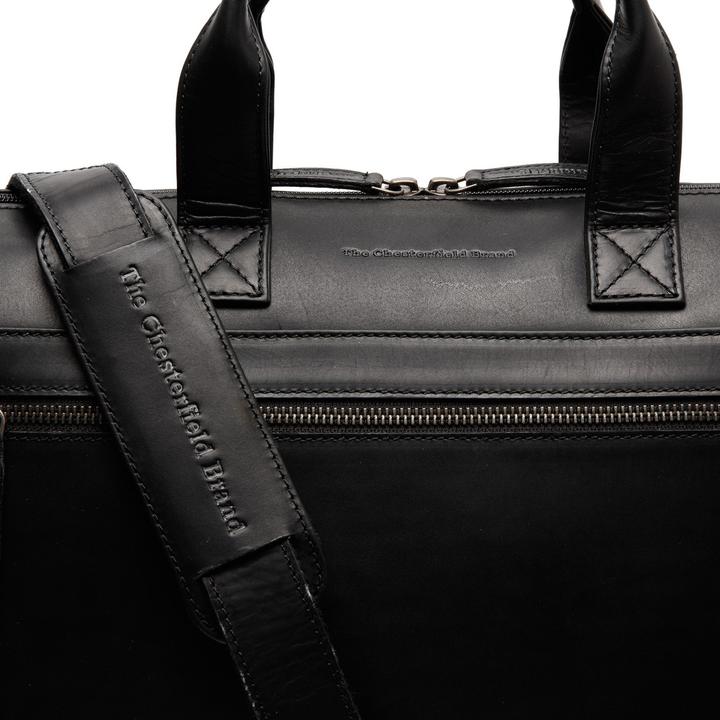 Actual product image Chesterfield Levanto briefcase leather 40 cm laptop compartment (15")