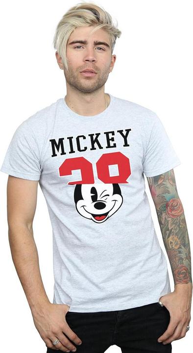 Actual product image Disney Mens Mickey Mouse Split 28 T-Shirt (M)