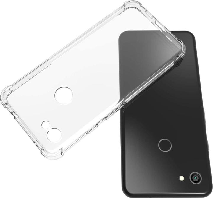 Actual product image Screenguard Google Pixel 3a XL Case Crystal Soft Airbag Bumper (Google Pixel 3a XL)