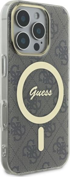 Produktbild Guess GUHMP16LH4STW iPhone 16 Pro 6.3" brązowy/brown hardcase IML 4G MagSafe (Apple iPhone 16 Pro)