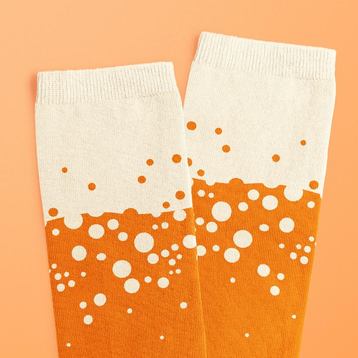 Actual product image Luckies Craft Beer Socks - Hazy Ipa (Single pack, 41 - 45)