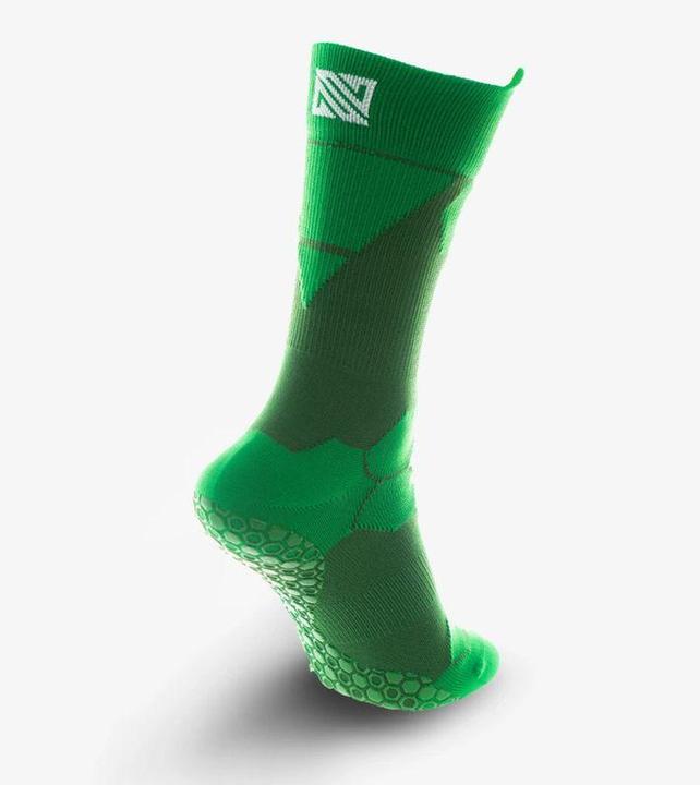 NovoSoxx Fussballsocken Gr. 42-47 Grip Socken Fussball Strümpfe GripSoxx Grün (42 - 47)