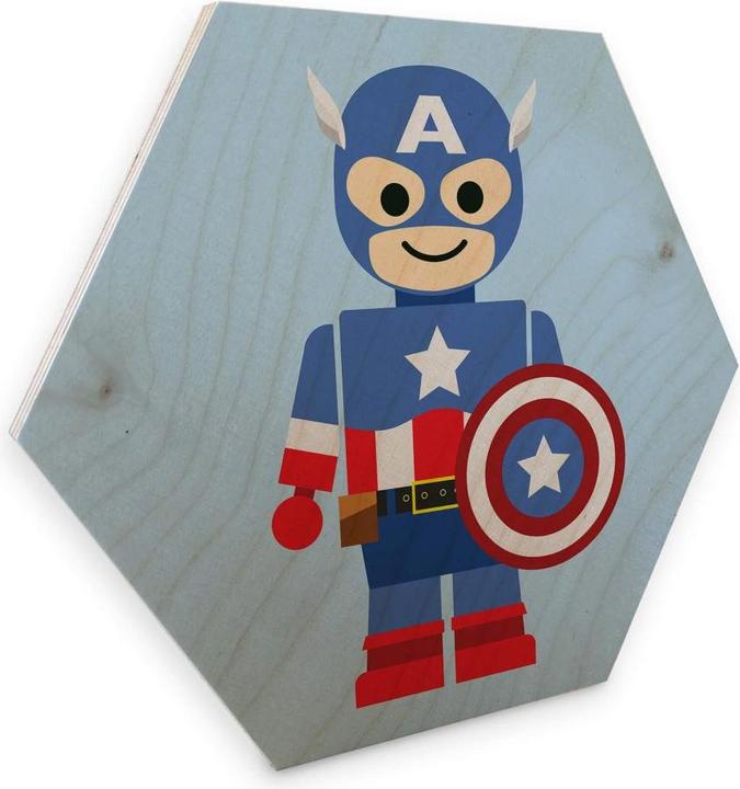 Immagine prodotto Trenddeko Giocattolo di Capitan America (55 x 47 cm)