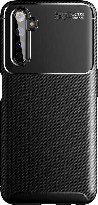 Actual product image Screenguard Realme 6 Pro Cover Carbon Design TPU Case (Realme 6 Pro)